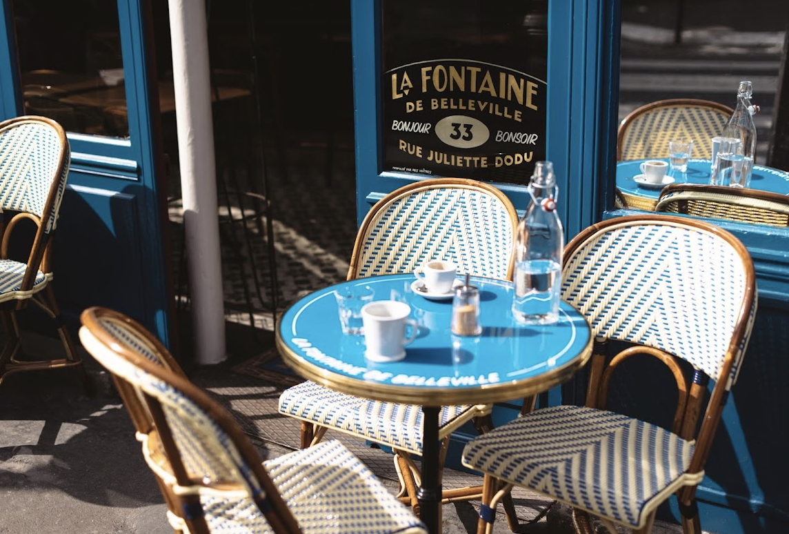 Best Cafe's in Paris for Digital Nomads - La Fontaine de Belleville