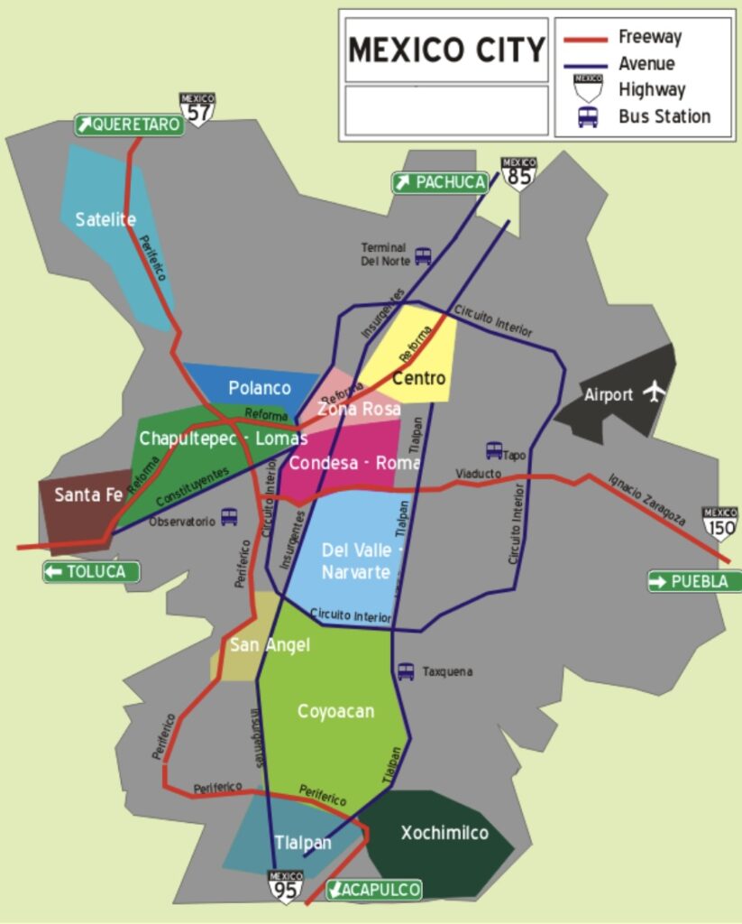 Neighbourhoods in Mexico City - Wikipedia